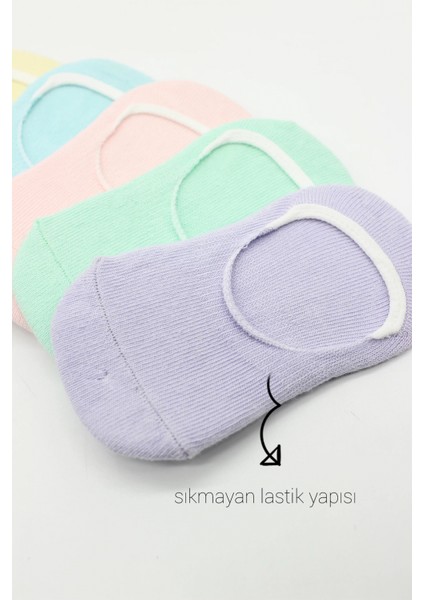 Bistyle 6'lı Mix Babet Çorap 30101 Lila fırsatları