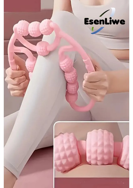 Tekerlekli Selülit Karşıtı Bacak Kas Gevşetici ve Sıkılaştırıcı Masaj Aleti