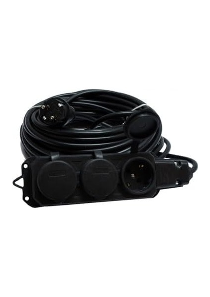 Renk Topraklı Kauçuk Seyyar Elektrik Kablosu Cca 3 x 1,5 mm 20 mt 3 Lü Priz fiyatları