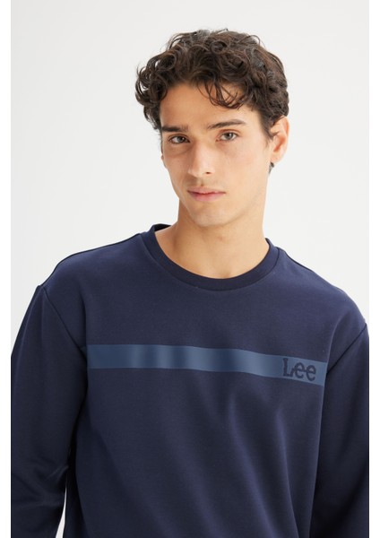 Pamuklu Regular Fit Normal Kesim Bisiklet Yaka Sweatshirt fırsatları