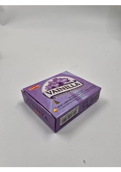 Vainilla Konik Tütsü 1 Paket (10 Adet Tütsü)