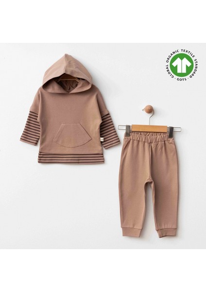 Eslenza Baby Organik 2'li Takım 0051 Kahve