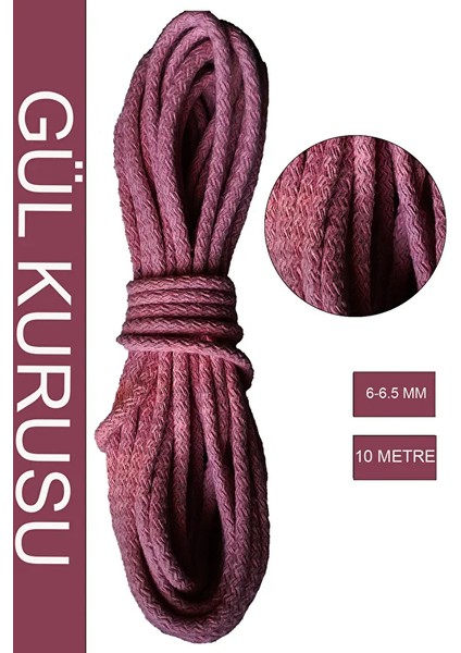 Ip Çok Amaçlı Ip, 10 Metre,kordon Kaytan Supla Paspas Ipi