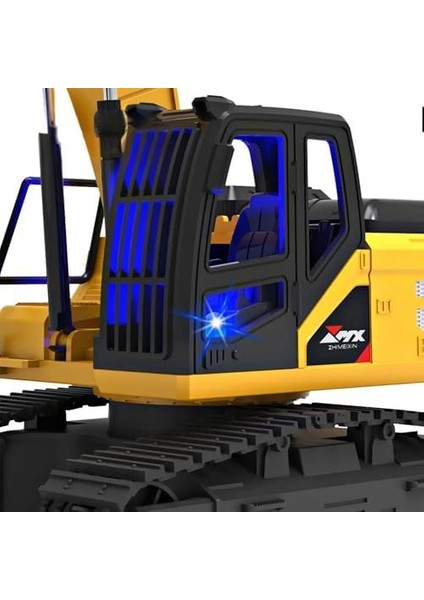 Kumandalı 40 Mhz Tam Fonksiyonlu Rc Iş Araçları LED Işıklı Kepçeleri, Damperi ve Vinç Hareketlidir (Kule Vinç-Kepçe-Bulldozer-Kamyon) (Kepçe) fiyatları