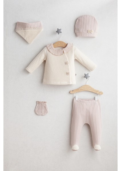 Tongs Baby Daisy Dream 5'li Zıbın Set 5464 Pudra