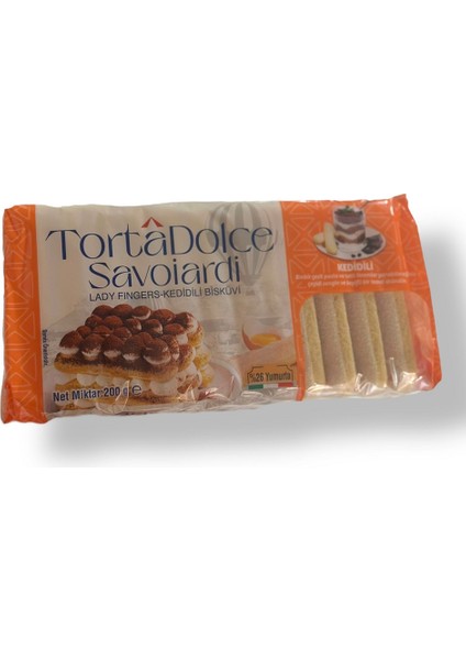Kedi Dili Bisküvi (Savoiardi) 200 Gr.