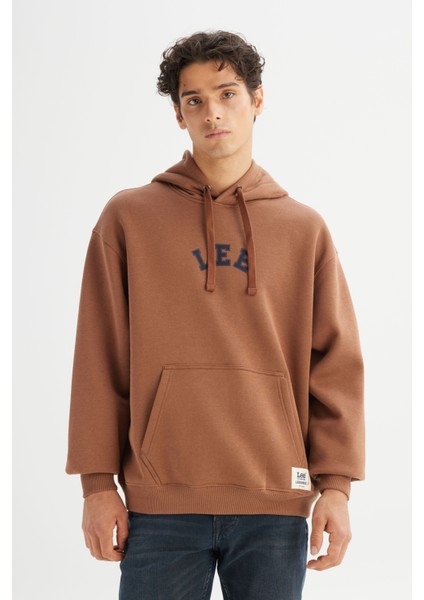 Pamuklu Regular Fit Normal Kesim Kapüşonlu Içi Polarlı Sweatshirt