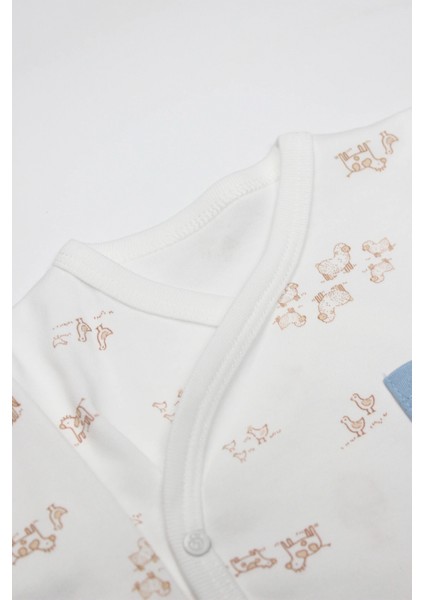 Bistyle Curly Lamb 3'lü Zıbın Takımı 13107 Bej Ekru fiyatları