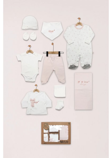 Bistyle Grow In Love 10'lu Hastane Çıkışı 11101 Pembe Ekru