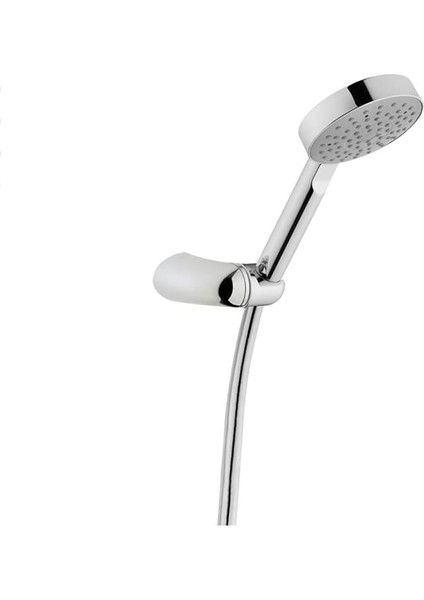 Master El Duşu Takımı A45692, Krom, Ø100 mm Başlık, Pvc Hortum, Kireç Kırıcı, 150 cm Spiral