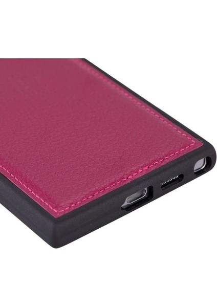 Samsung Galaxy S24 Ultra Uyumlu Deri Arka Kapak Gül Kurusu modelleri