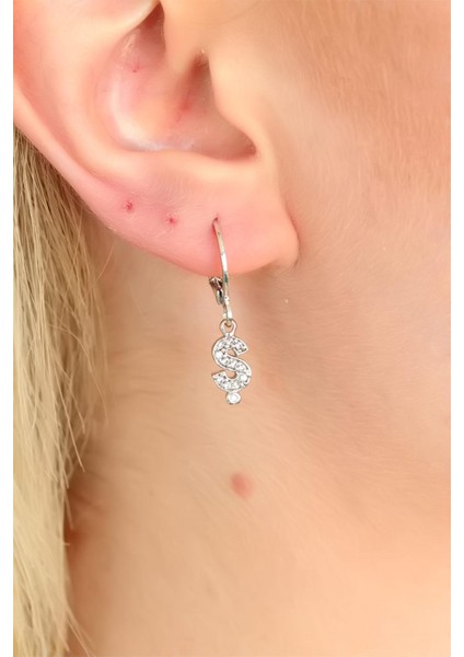 Ş Harf Bayan Küpe - Lisinya