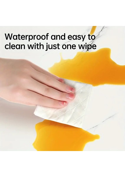 Vinil Beyaz Mermer Desenli Alüminyum Plastik Duvar Sticker - Lisinya modelleri