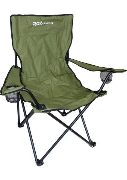 Campıng Katlanır Kamp Sandalyesi - Yeşil