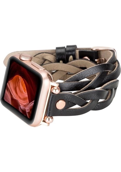 Apple Watch Uyumlu Deri Kordon 38-40-41MM Dt Rt Rst1 fiyatları