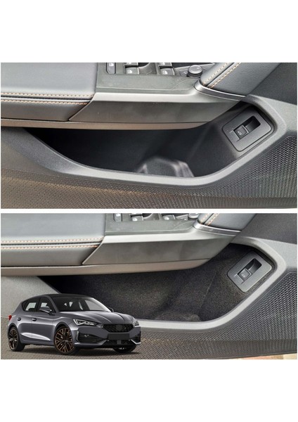 Seat Leon Mk4 Uyumlu Konfor Seti / 2021 Sonrası Model Yılları Uyumlu – Ceplere Özel Yapışkanlı Premium Kaplama