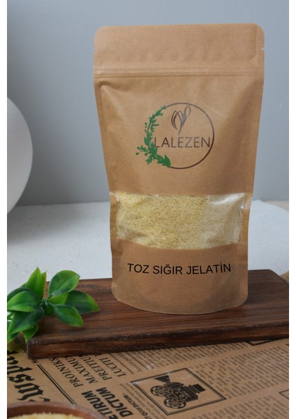 Toz Sığır Jelatin Yenilebilir Saf Jelatin 240 Blom