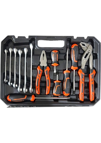 Model 58 Parça Lokma Anahtar Takımı 1-2 ve 1-2 El Aletleri Seti 58 Parça ( Lisinya )