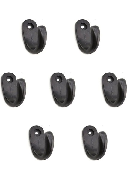 Büyük Tekli Fincan Askı, Dekor Askısı - Siyah, 12X23X30 mm - Lisinya