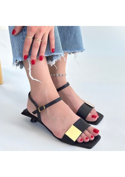 Zıan Siyah Topuklu Ayakkabı - Lisinya modelleri