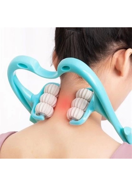 Çok Fonksiyonlu Manuel Altı Tekerlekli Boyun Masaj Aleti modelleri