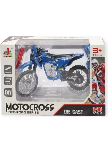1:18 Ölçekli Model Motosiklet - DS928 - Mavi (Lisinya) fırsatları