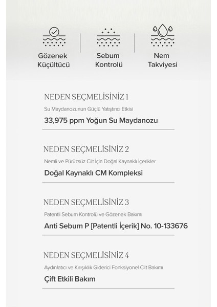 Balancing Su Maydanozu Tonik 200 ml Arındırıcı, Gözenek ve Sıkılaştırıcı Bakım modelleri