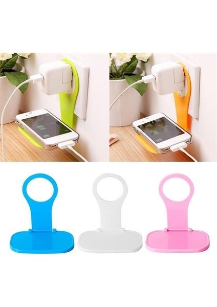 Buffer® Universal Mobil Şarj Priz Askısı ve Telefon Tablet Tutucu Stand