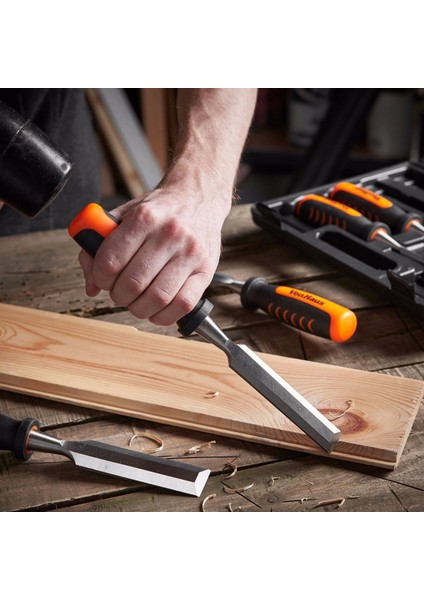 Ağaç Oyma Seti Darbeli Iskarpela Seti - 10-12-18-24MM ( Lisinya ) modelleri