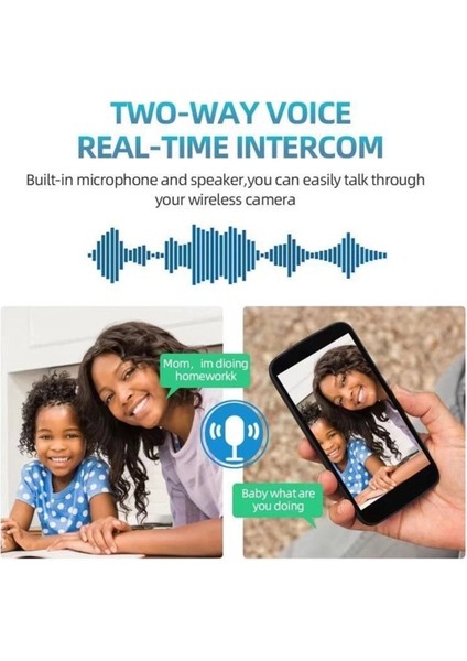 Kablosuz 360 Panoramik Ampul Kamera Güvenlik Kamerası Çift Kablosuz 360 Derece Gece Görüşlü ( Lisinya ) fırsatları