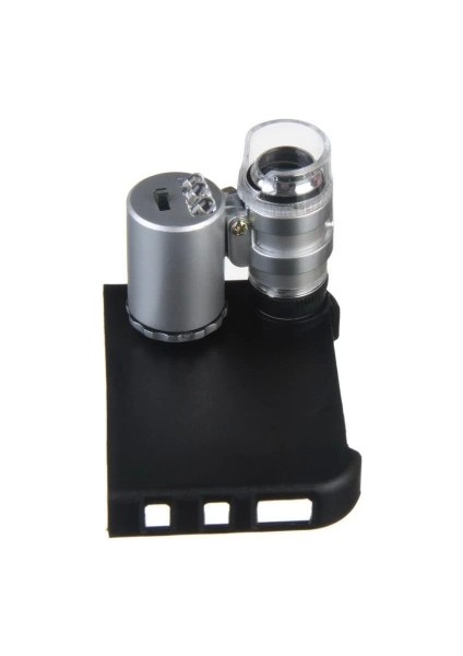 Iphone5 Için Uyumlu Kapaklı Lens Mikroskop Taşınabilir Mini Cep Boyutu LED Mikroskop NO.9882IP5II - Lisinya indirimleri