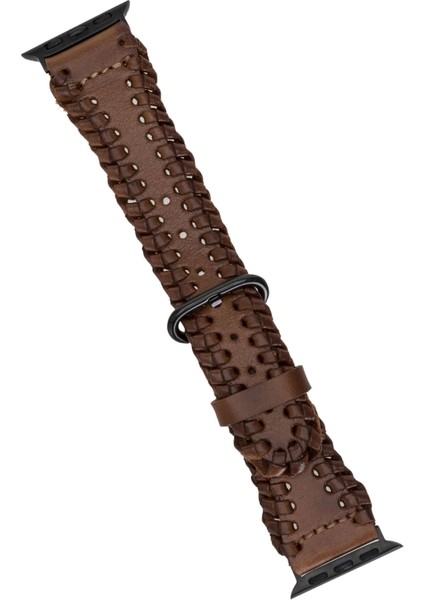 Apple Watch Uyumlu Deri Kordon 42-44-45MM SM58 RST2EF modelleri