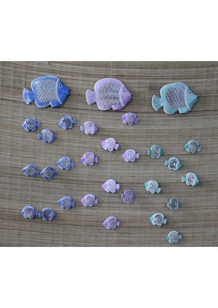 Balıklı Asmalı Rüzgar Çanı