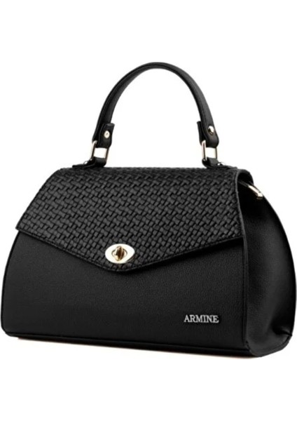 Örgülü El ve Omuz Bayan Çanta- 409 Siyah fiyatları