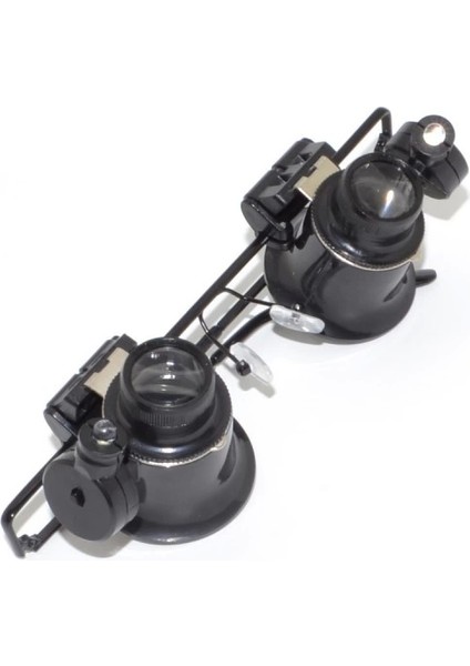 Gözlük Model Çıft LED Aydınlatma ,saat Onarımı Için Harika Büyüteç - Lisinya fiyatları