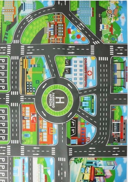 Çocuk Oyun Matı (Mutlu Şehir Hayatı) - Lisinya fiyatları