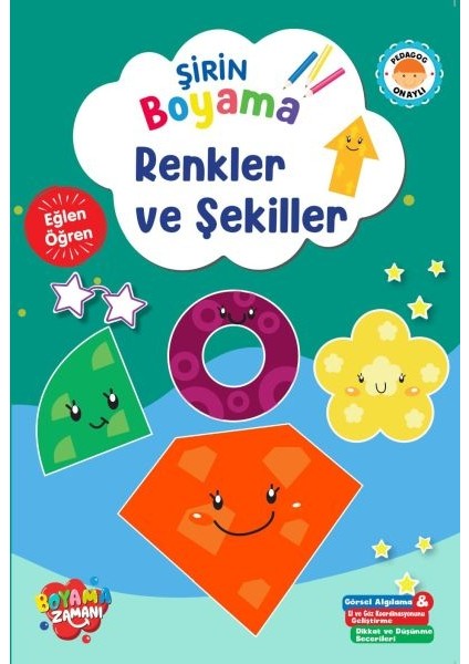Şirin Boyama – Renkler ve Şekiller