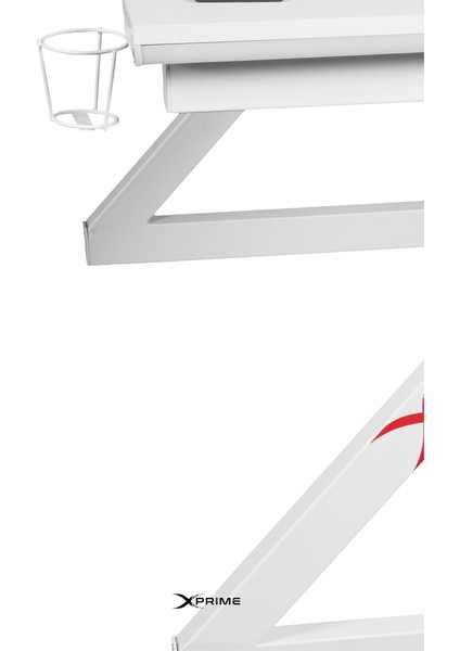 Markus Rgb Ledli Oyuncu Masası Beyaz fiyatları