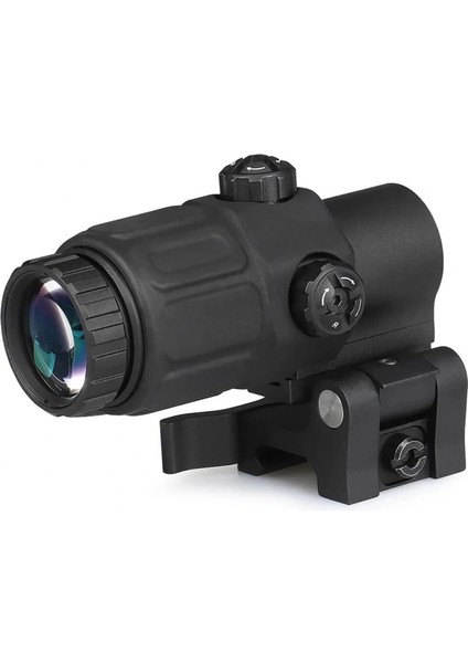 Magnifier 5x Yakınlaştırmalı Dürbün - 22MM Ray Uyumlu, Katlanır Yaylı Ayaklı modelleri