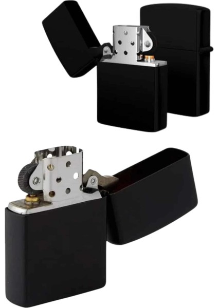 Siyah Kutulu Metal Çakmak Benzinli Hediyelik Eşya fiyatları