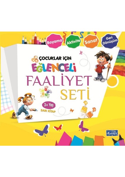Eğlenceli Faaliyet Seti - Sarı Kitap - 3+ Yaş