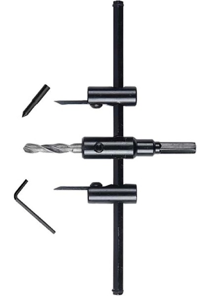 Matkap Ayarlı Panç Delme Seti 200 mm ( Lisinya ) fiyatları