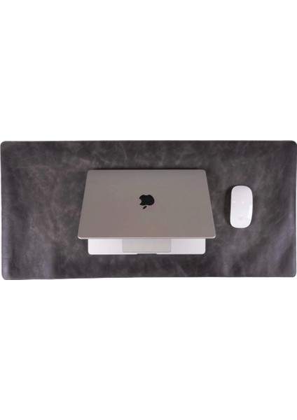 Deri Masa Matı 80*37CM VS4EF Gri fırsatları