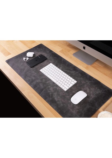 Deri Masa Matı 80*37CM VS4EF Gri indirimleri