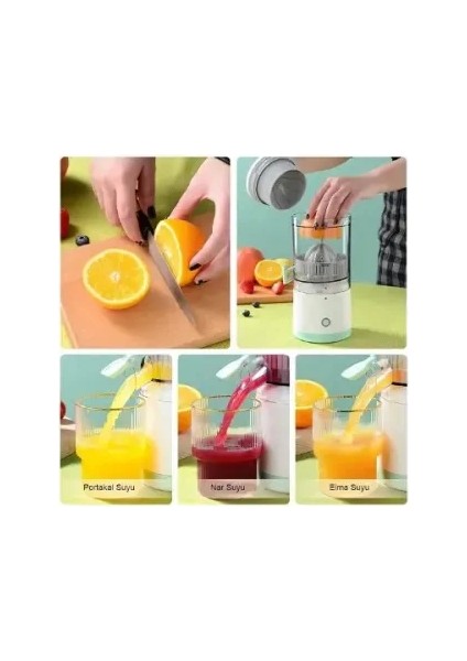 Şarjlı Elektrikli Mini Meyve Sıkacağı fiyatları