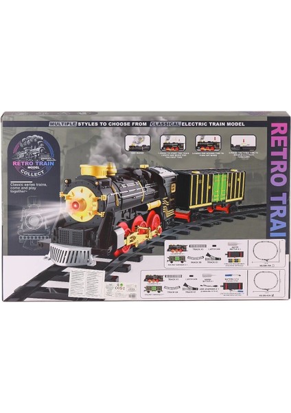 699-69A Sesli Işıklı Şarjlı Dumanlı Tren Seti fiyatları