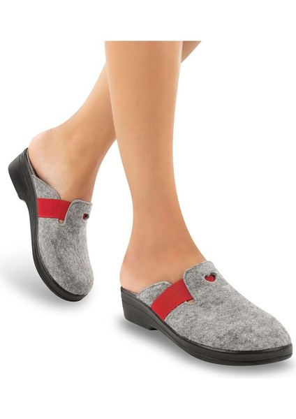 Penny Ortopedik Taban Kapalı Kışlık Kadın Ev Terliği