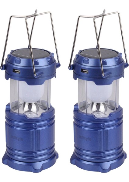 Kamp Lambası Solar Şarjlı Kızaklı Kamp Feneri LED Lamba Işıldak fırsatları