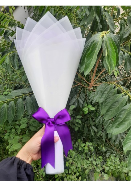 30 Lu LED Işıklı Solmayan Gül Buketi Mor-Lila Karışık Özel Üretim Gül Dışı Beyaz fiyatları