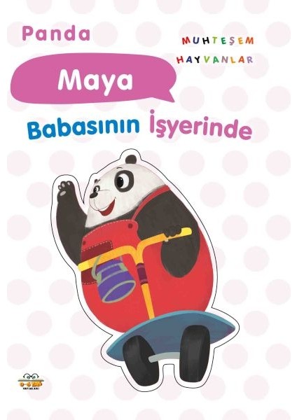 Panda Maya Babasının Işyerinde